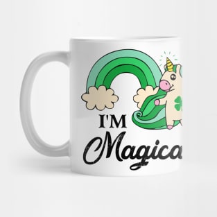 I_m Magical Rainbow Unicorn St Patricks Day Mug